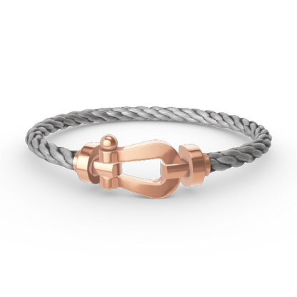[Panda Jewelry]FORCE LARGE HORSESHOE NO DIAMOND BRACELET ROSE GOLD