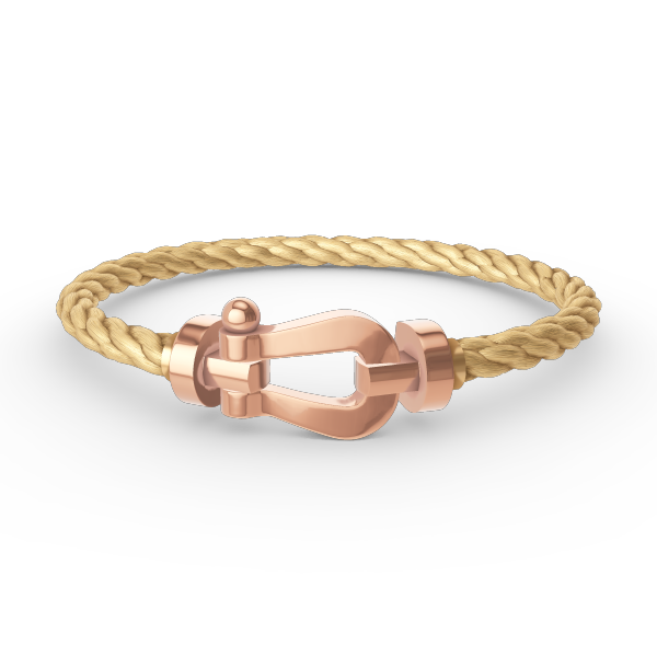 [Panda Jewelry]FORCE LARGE HORSESHOE NO DIAMOND BRACELET ROSE GOLD