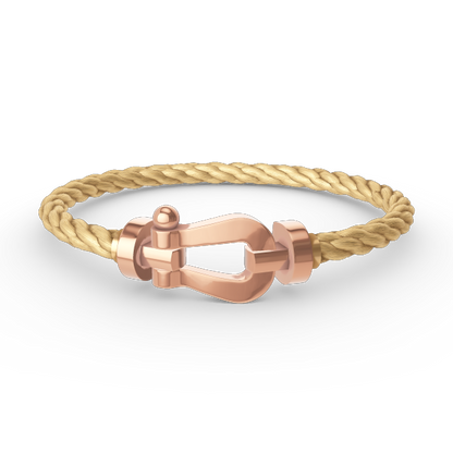 [Panda Jewelry]FORCE LARGE HORSESHOE NO DIAMOND BRACELET ROSE GOLD