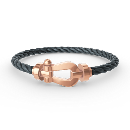 [Panda Jewelry]FORCE LARGE HORSESHOE NO DIAMOND BRACELET ROSE GOLD