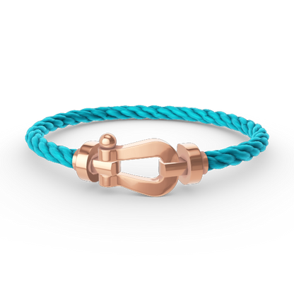 [Panda Jewelry]FORCE LARGE HORSESHOE NO DIAMOND BRACELET ROSE GOLD