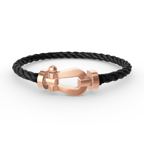 [Panda Jewelry]FORCE LARGE HORSESHOE NO DIAMOND BRACELET ROSE GOLD