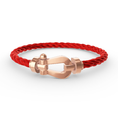 [Panda Jewelry]FORCE LARGE HORSESHOE NO DIAMOND BRACELET ROSE GOLD