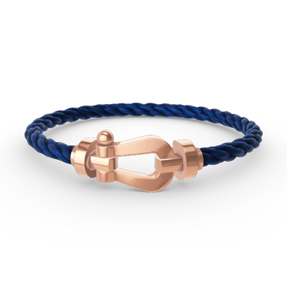 [Panda Jewelry]FORCE LARGE HORSESHOE NO DIAMOND BRACELET ROSE GOLD