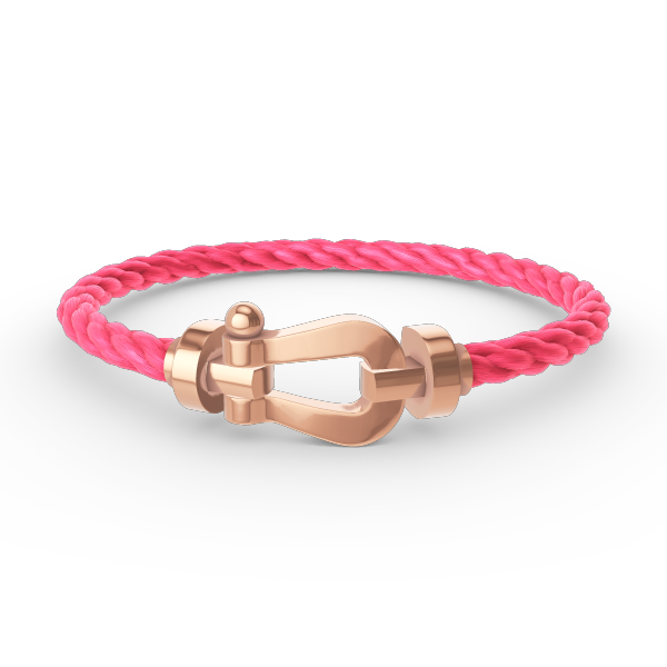[Panda Jewelry]FORCE LARGE HORSESHOE NO DIAMOND BRACELET ROSE GOLD