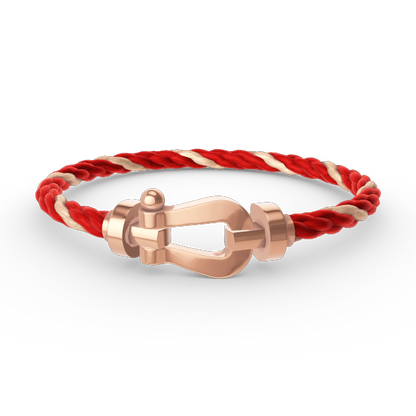 [Panda Jewelry]FORCE LARGE HORSESHOE NO DIAMOND BRACELET ROSE GOLD