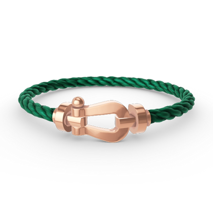 [Panda Jewelry]FORCE LARGE HORSESHOE NO DIAMOND BRACELET ROSE GOLD
