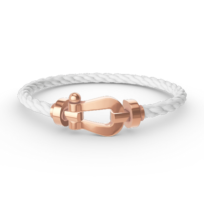 [Panda Jewelry]FORCE LARGE HORSESHOE NO DIAMOND BRACELET ROSE GOLD