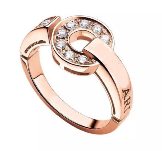 [Panda Jewelry]DREAM RING DIAMOND PINK GOLD
