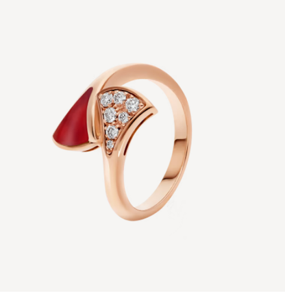 [Panda Jewelry]DREAM RING PINK GOLD DIAMOND
