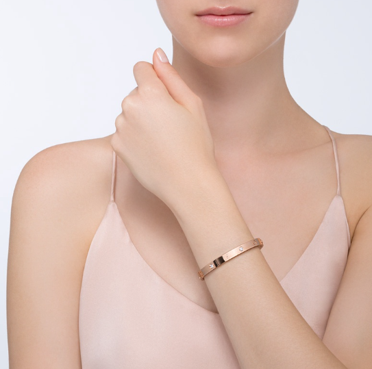 [Panda Jewelry]LOVE BRACELET 6.1MM 4 DIAMONDS