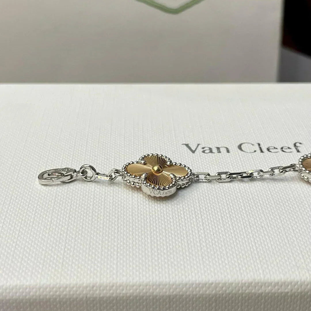 [Panda Jewelry] CLOVER 5 MOTIF LASER BRACELET COLLECTION