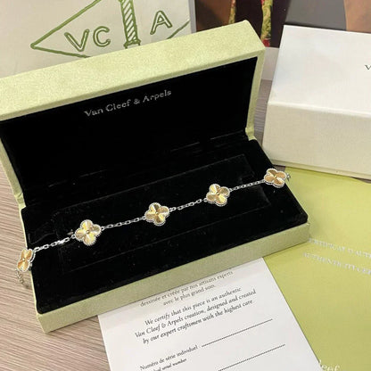 [Panda Jewelry] CLOVER 5 MOTIF LASER BRACELET COLLECTION