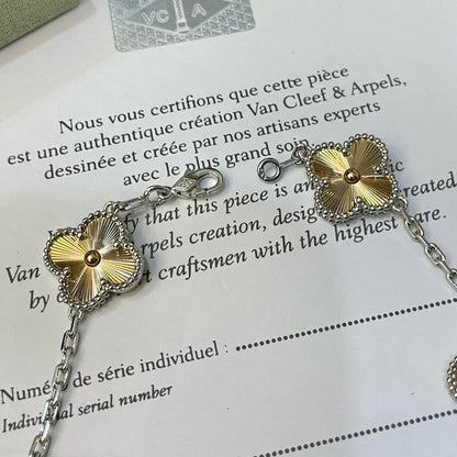 [Panda Jewelry] CLOVER 5 MOTIF LASER BRACELET COLLECTION