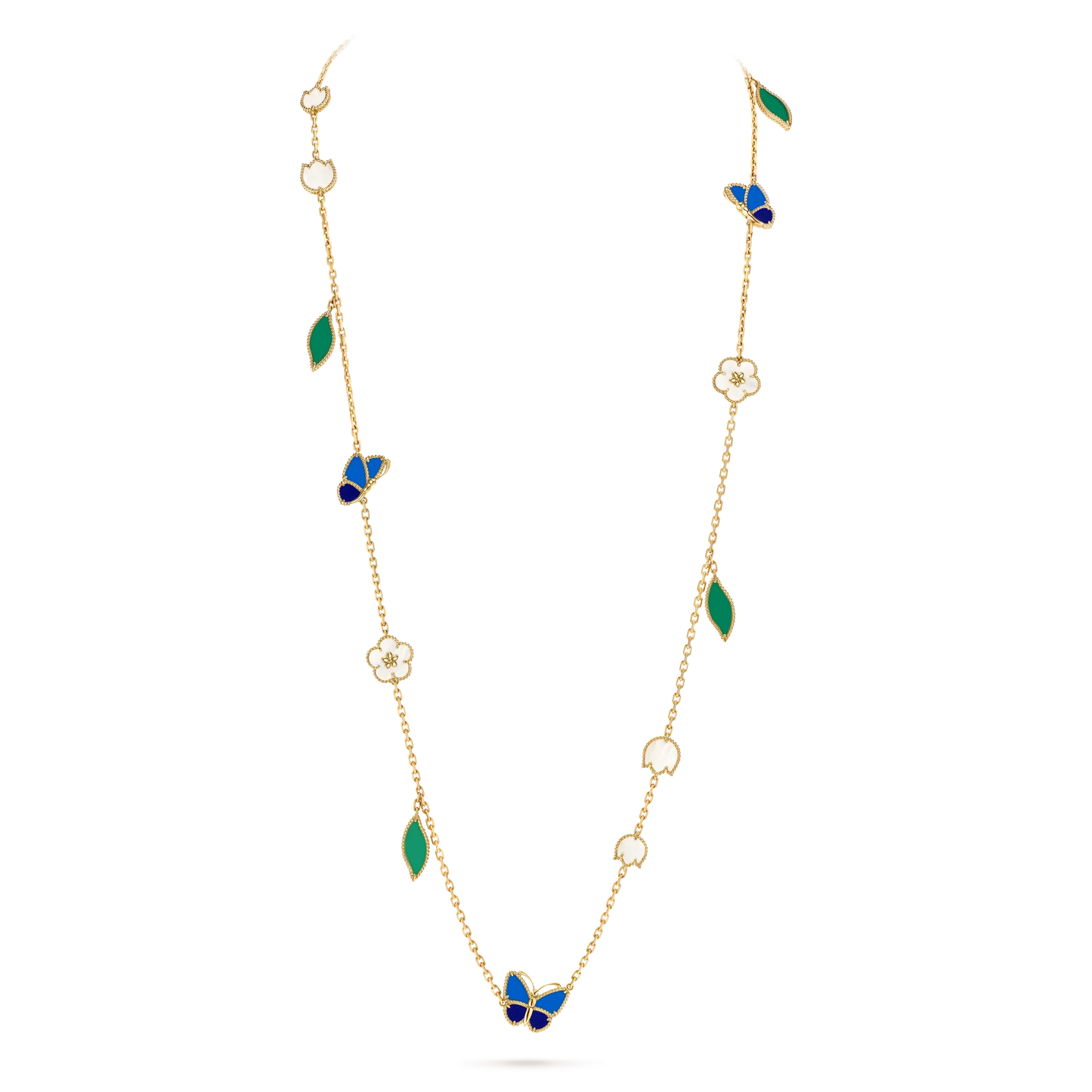 [Panda Jewelry] 26 NEW CLOVER 15 MOTIFS LUCKY NECKLACE