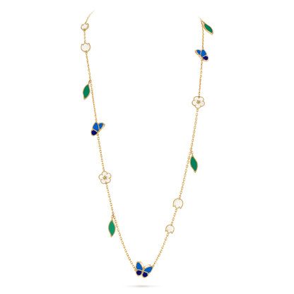 [Panda Jewelry] 26 NEW CLOVER 15 MOTIFS LUCKY NECKLACE