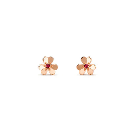 [Panda Jewelry]FRIVOLE  FLOWER PINK EARRINGS