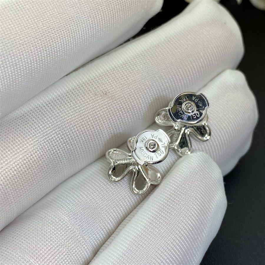 [Panda Jewelry]FRIVOLE MINI SILVER FLOWER EARRINGS