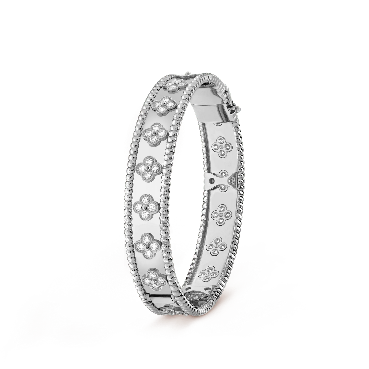[Panda Jewelry]CLOVER BRACELET 8MM DIAMONDS