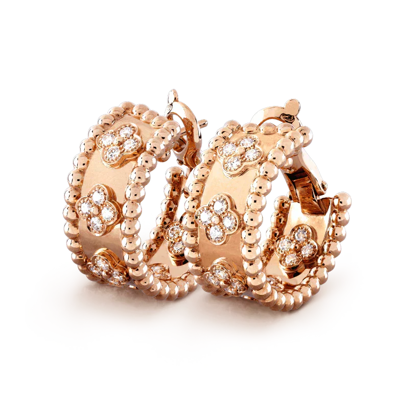 [Panda Jewelry]PERLEE DIAMOND EARRINGS