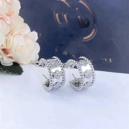 [Panda Jewelry]PERLEE DIAMOND EARRINGS
