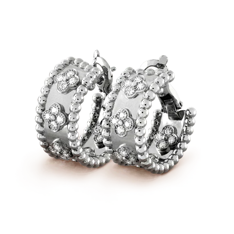 [Panda Jewelry]PERLEE DIAMOND EARRINGS