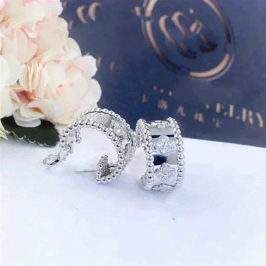 [Panda Jewelry]PERLEE DIAMOND EARRINGS