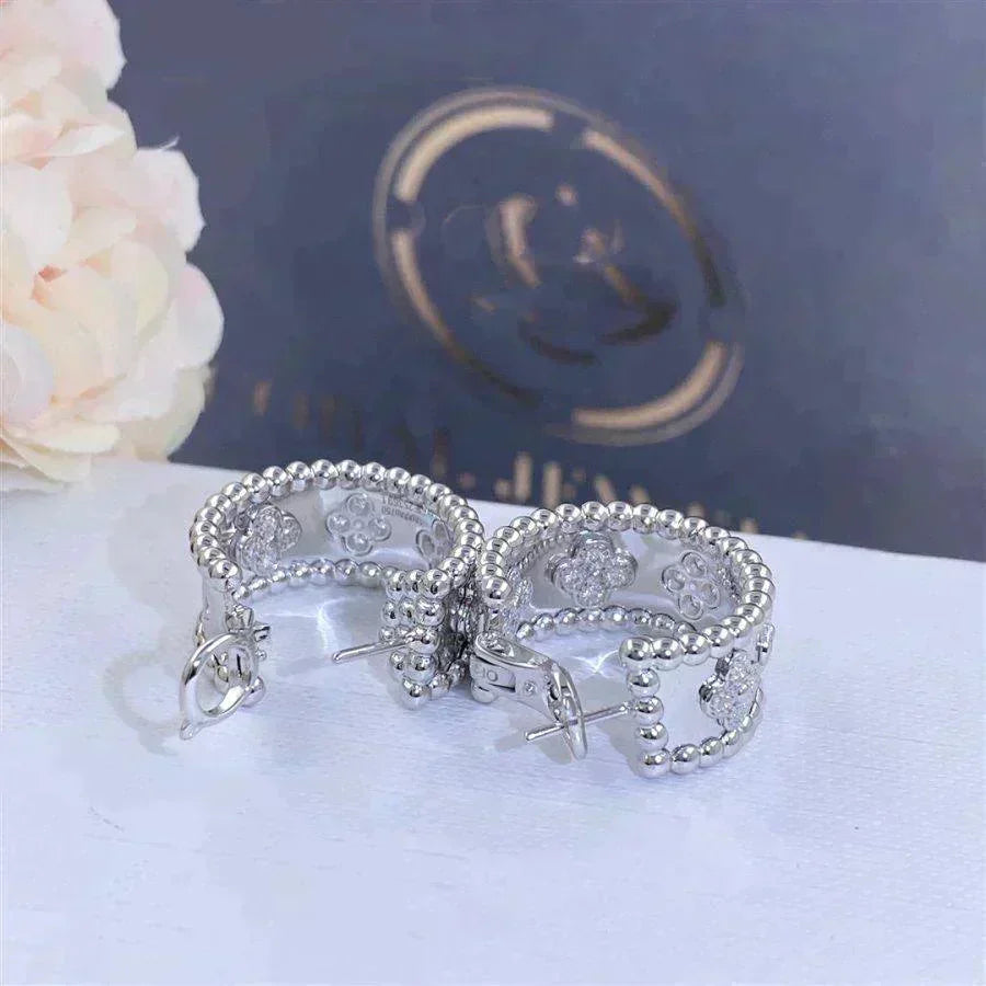 [Panda Jewelry]PERLEE DIAMOND EARRINGS