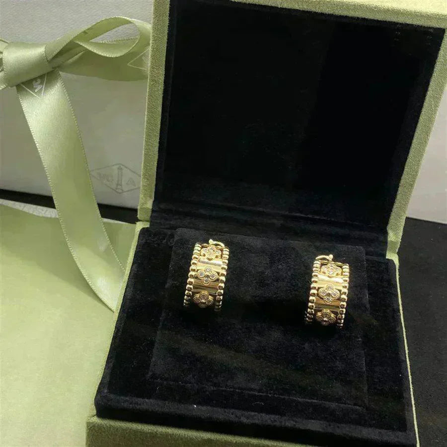 [Panda Jewelry]PERLEE DIAMOND EARRINGS