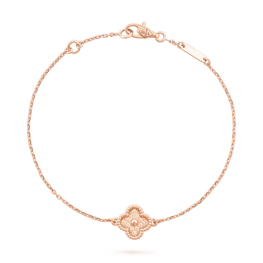 [Panda Jewelry]CLOVER SINGLE FLOWER BRACELET