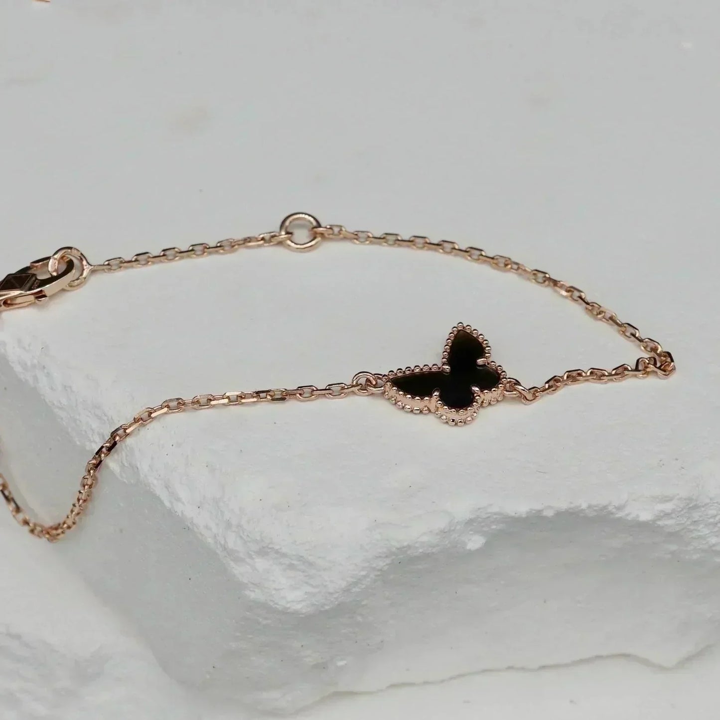 [Panda Jewelry]BUTTERFLY ONYX  BUTTERFLY BRACELET
