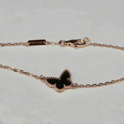 [Panda Jewelry]BUTTERFLY ONYX  BUTTERFLY BRACELET