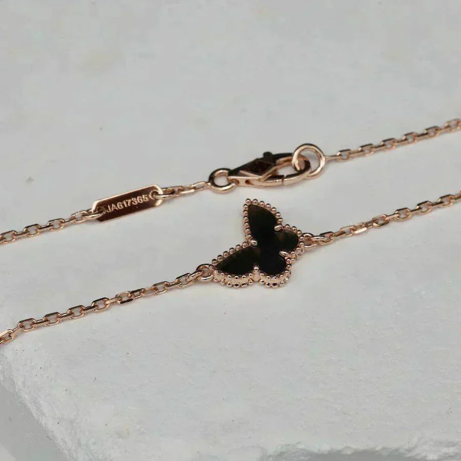 [Panda Jewelry]BUTTERFLY ONYX  BUTTERFLY BRACELET