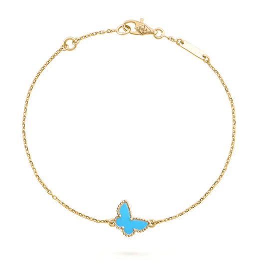 [Panda Jewelry]BUTTERFLY TURQUOISE BUTTERFLY BRACELET