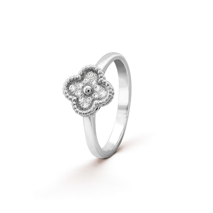 [Panda Jewelry]CLOVER DIAMOND RING