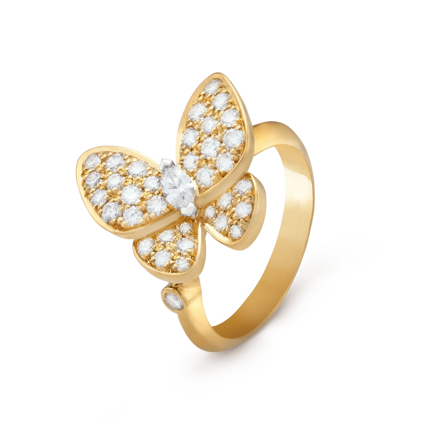 [Panda Jewelry]BUTTERFLY DIAMOND RING