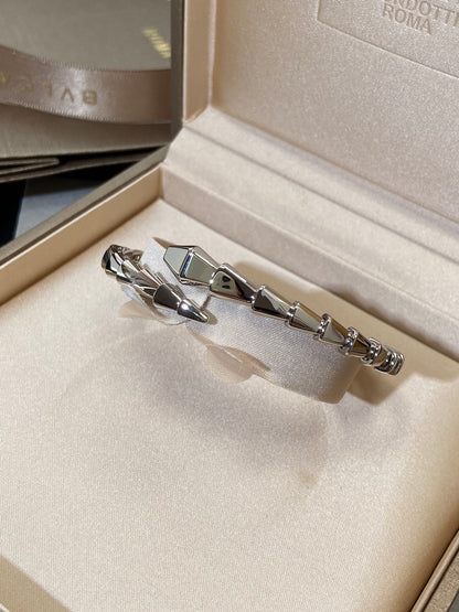 [Panda Jewelry]SERPENTI VIPER SILVER BRACELET