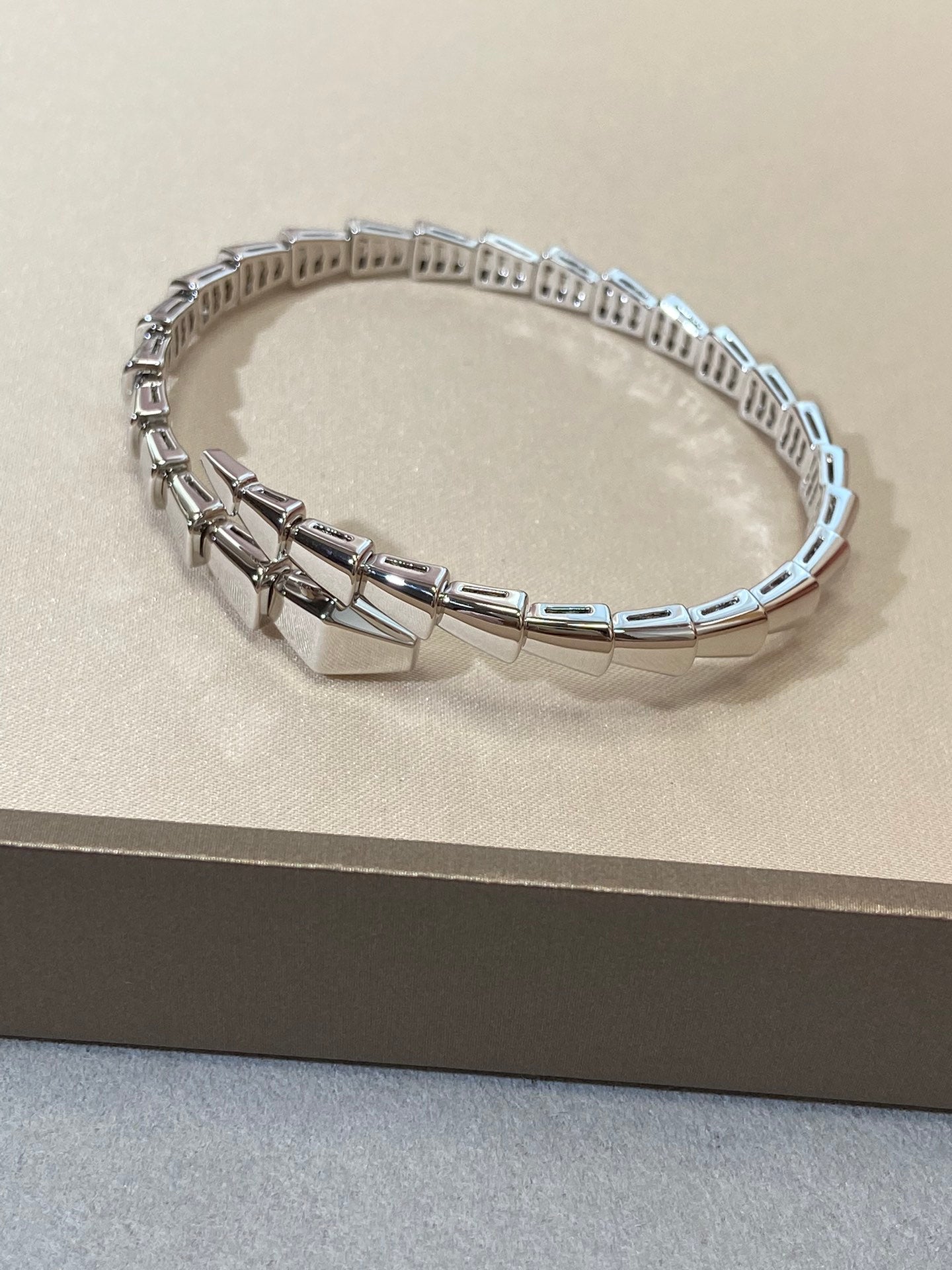 [Panda Jewelry]SERPENTI VIPER SILVER BRACELET