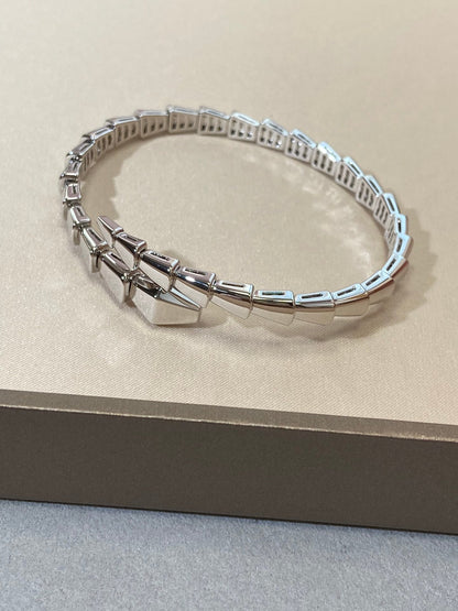 [Panda Jewelry]SERPENTI VIPER SILVER BRACELET