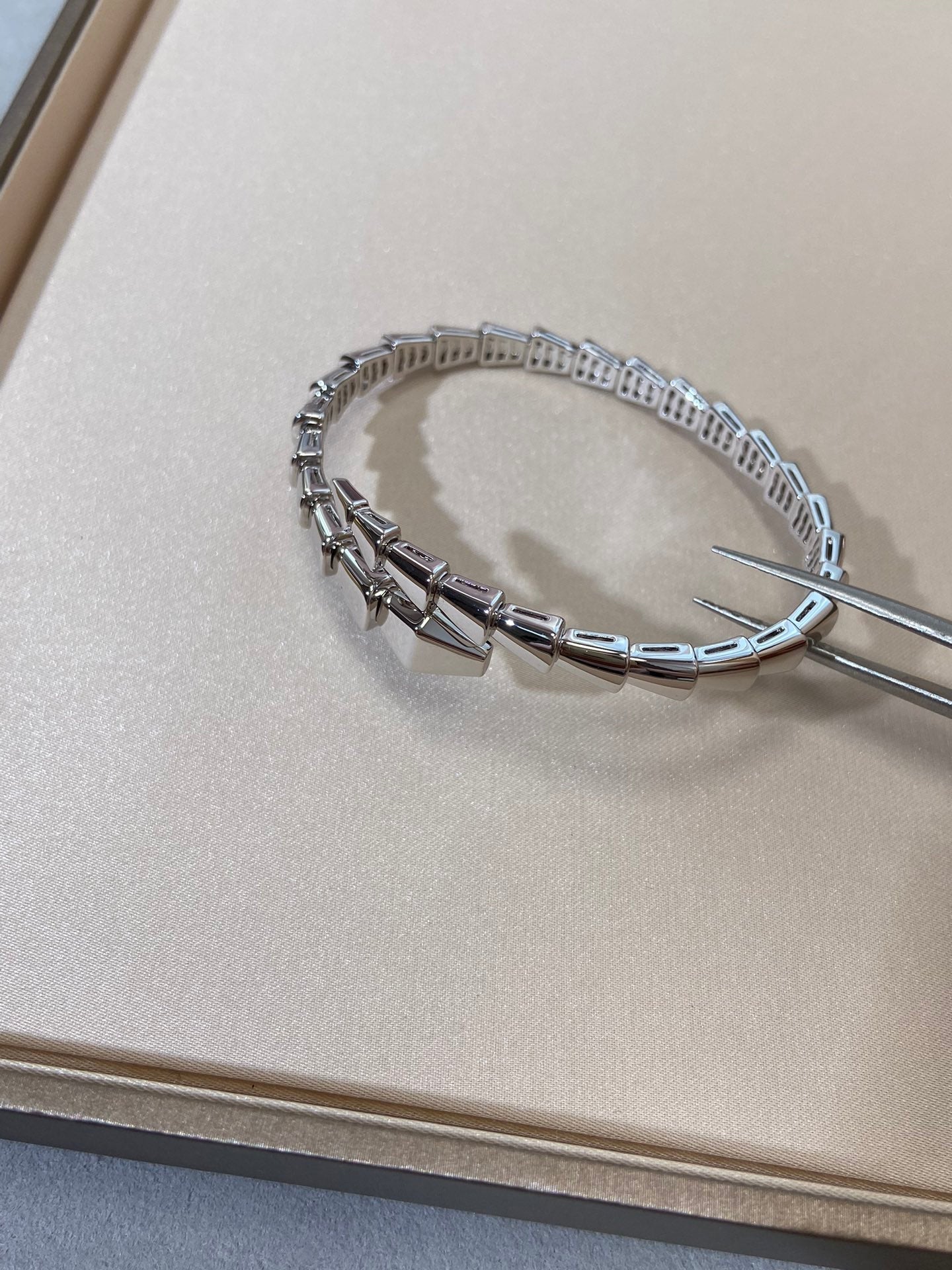 [Panda Jewelry]SERPENTI VIPER SILVER BRACELET