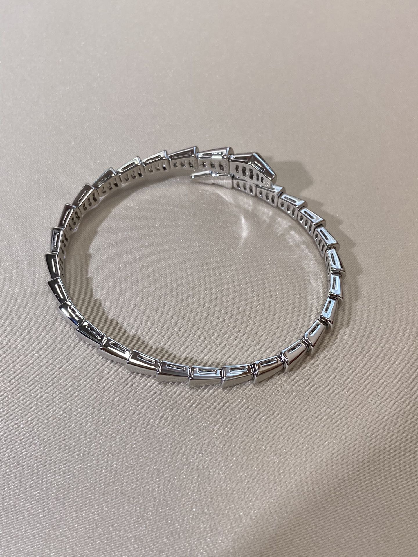 [Panda Jewelry]SERPENTI VIPER SILVER BRACELET