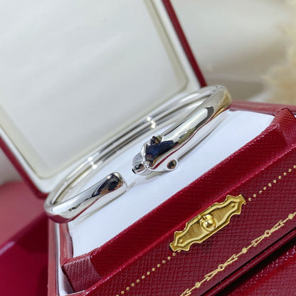 [Panda Jewelry]PANTHERE SILVER OPEN BRACELET