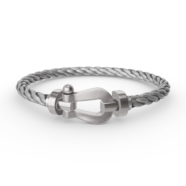 [Panda Jewelry]FORCE LARGE HORSESHOE NO DIAMOND BRACELET SILVER