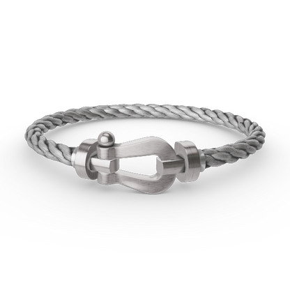 [Panda Jewelry]FORCE LARGE HORSESHOE NO DIAMOND BRACELET SILVER