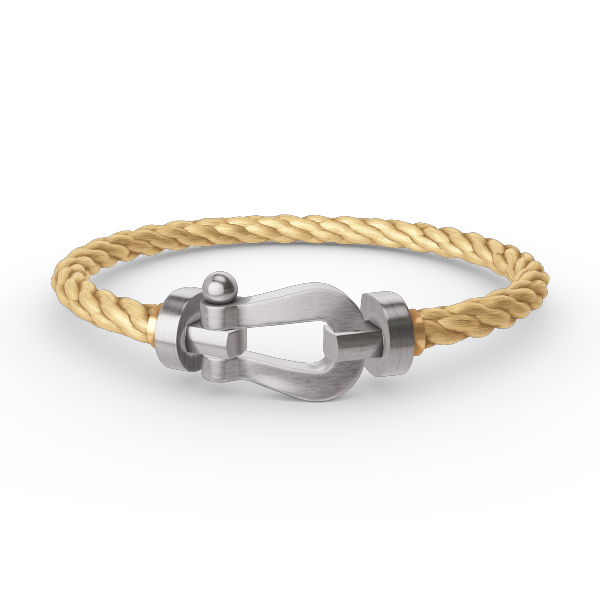 [Panda Jewelry]FORCE LARGE HORSESHOE NO DIAMOND BRACELET SILVER