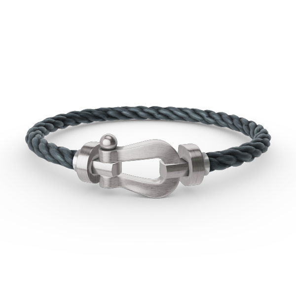 [Panda Jewelry]FORCE LARGE HORSESHOE NO DIAMOND BRACELET SILVER