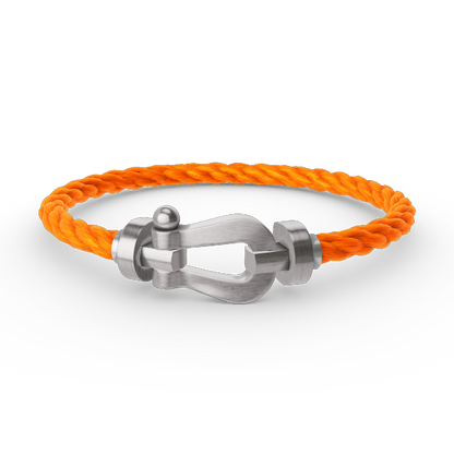 [Panda Jewelry]FORCE LARGE HORSESHOE NO DIAMOND BRACELET SILVER