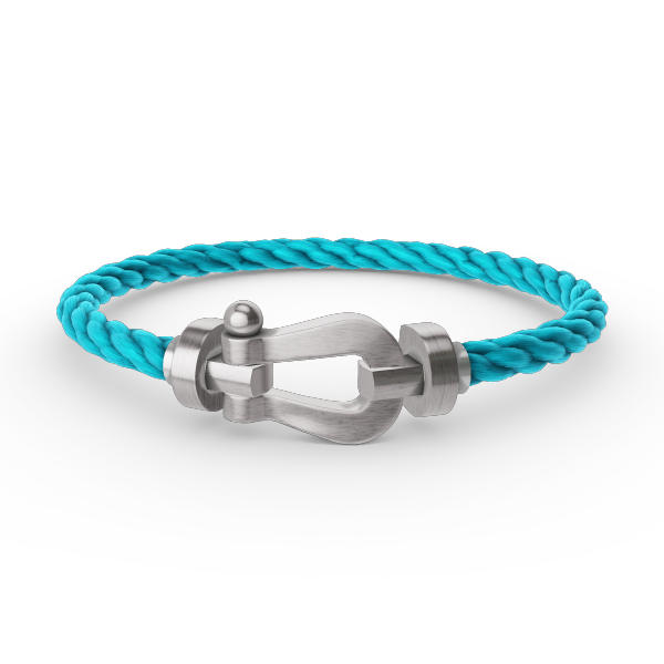 [Panda Jewelry]FORCE LARGE HORSESHOE NO DIAMOND BRACELET SILVER