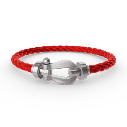 [Panda Jewelry]FORCE LARGE HORSESHOE NO DIAMOND BRACELET SILVER