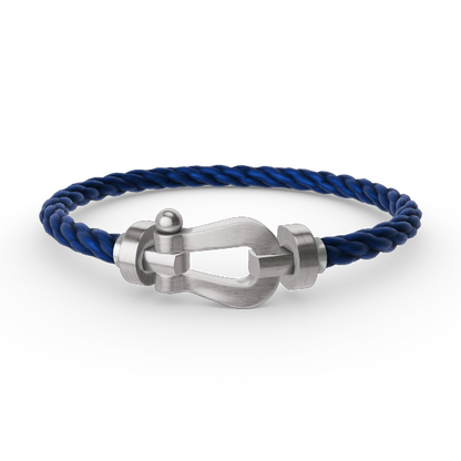 [Panda Jewelry]FORCE LARGE HORSESHOE NO DIAMOND BRACELET SILVER